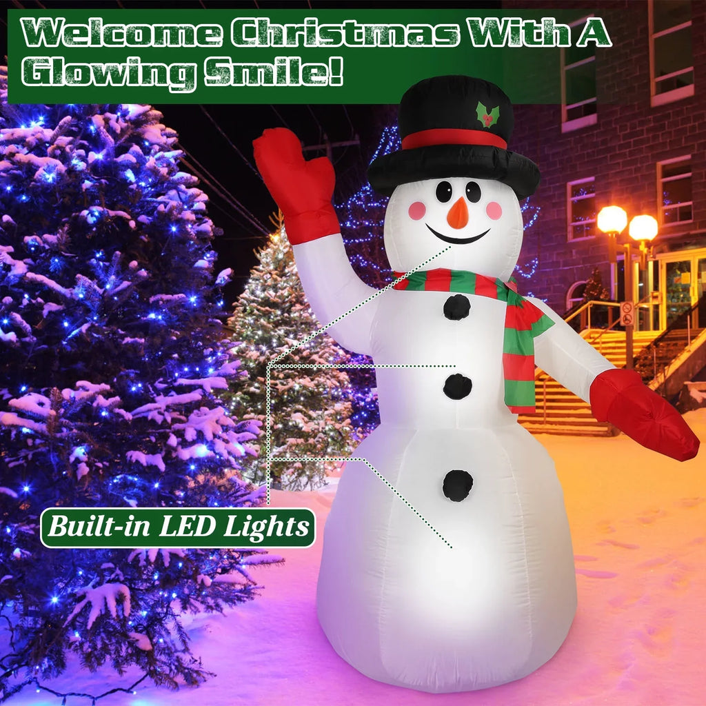 Yard Winter Up Inflatable Decoration, Up Lawn Giant 7.9ft Decor Christmas Light Party iMountek Holiday Garden Snowman, Snowman Holiday Yard for Blow Huge