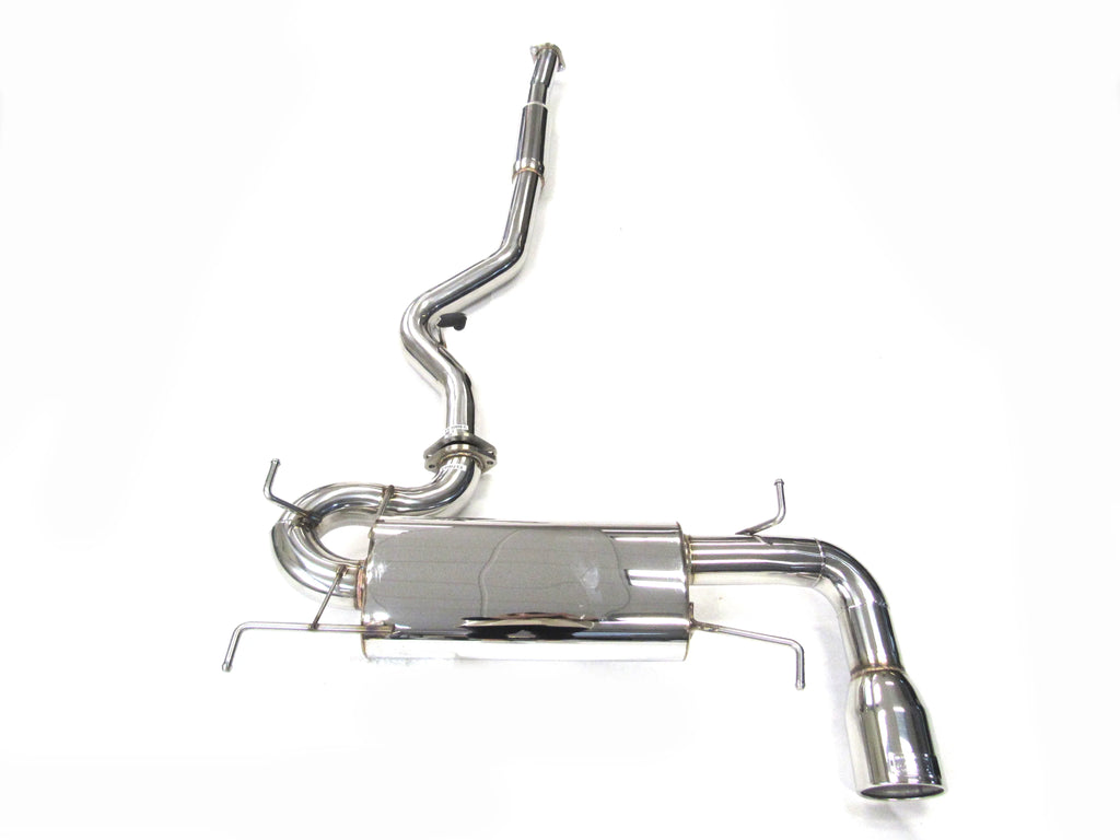 Subaru 14 Exhaust 08 For Stainless By Fitment Hatchback Steel Catback to OBX-RS WRX