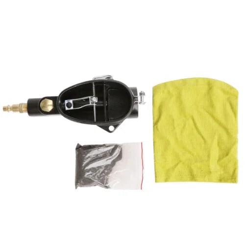 Blaster Blasting Air w/ Tool Cleaning Plug Sand Pneumatic Abrasive Cleaner Spark