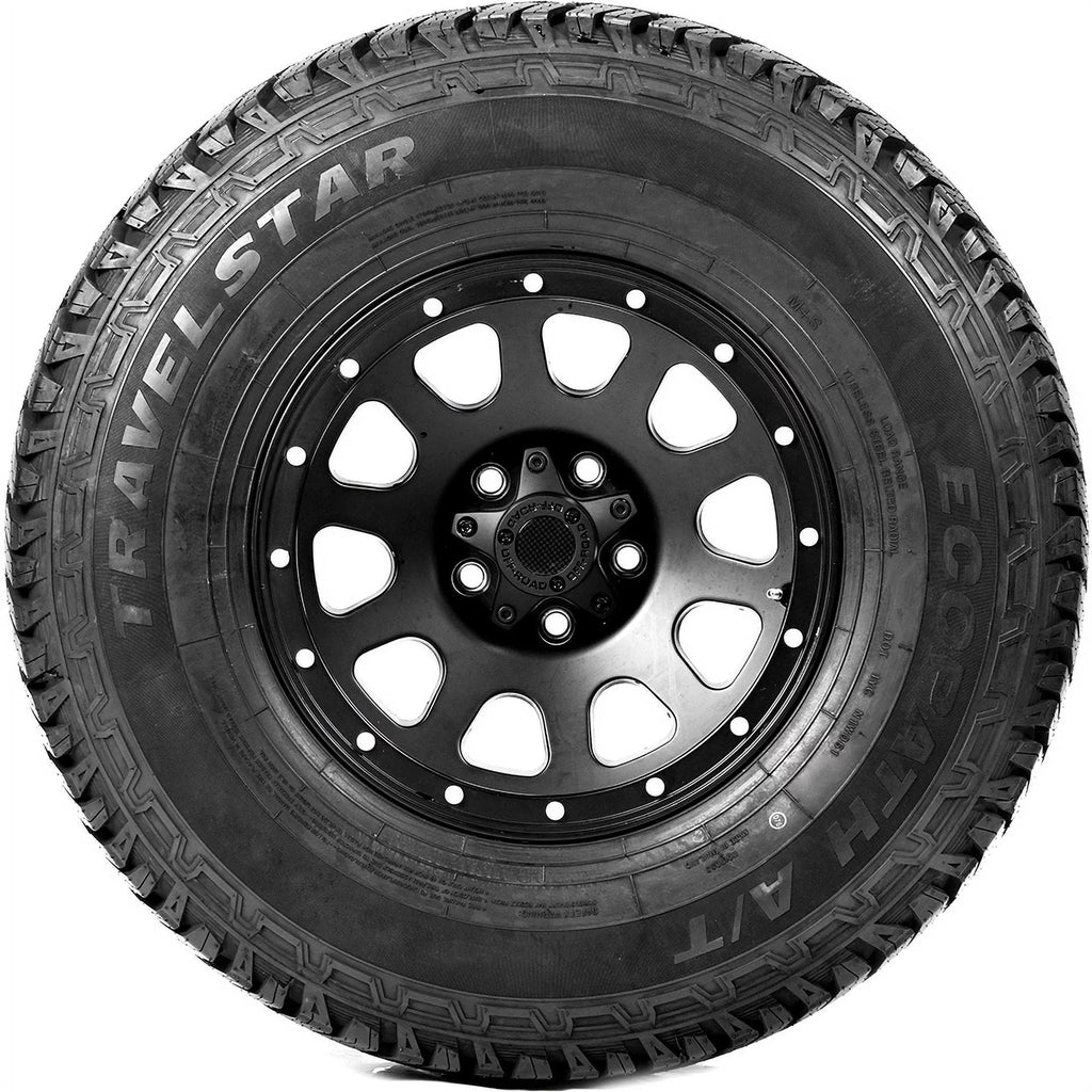 Fits: A/T Load E 245/75R16 Chevrolet 2015 1995-2002 10 Tahoe (FOUR) Ply Travelstar Terrain LT TRD Pro, Set of LT All Tacoma Ecopath Tires 4 AT Toyota