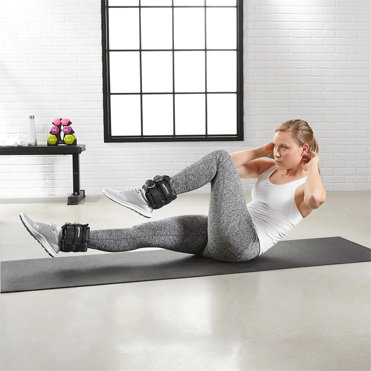 Title) Ankle 2) Weights Leg Adjustable (Set of and (Default 2.5lb