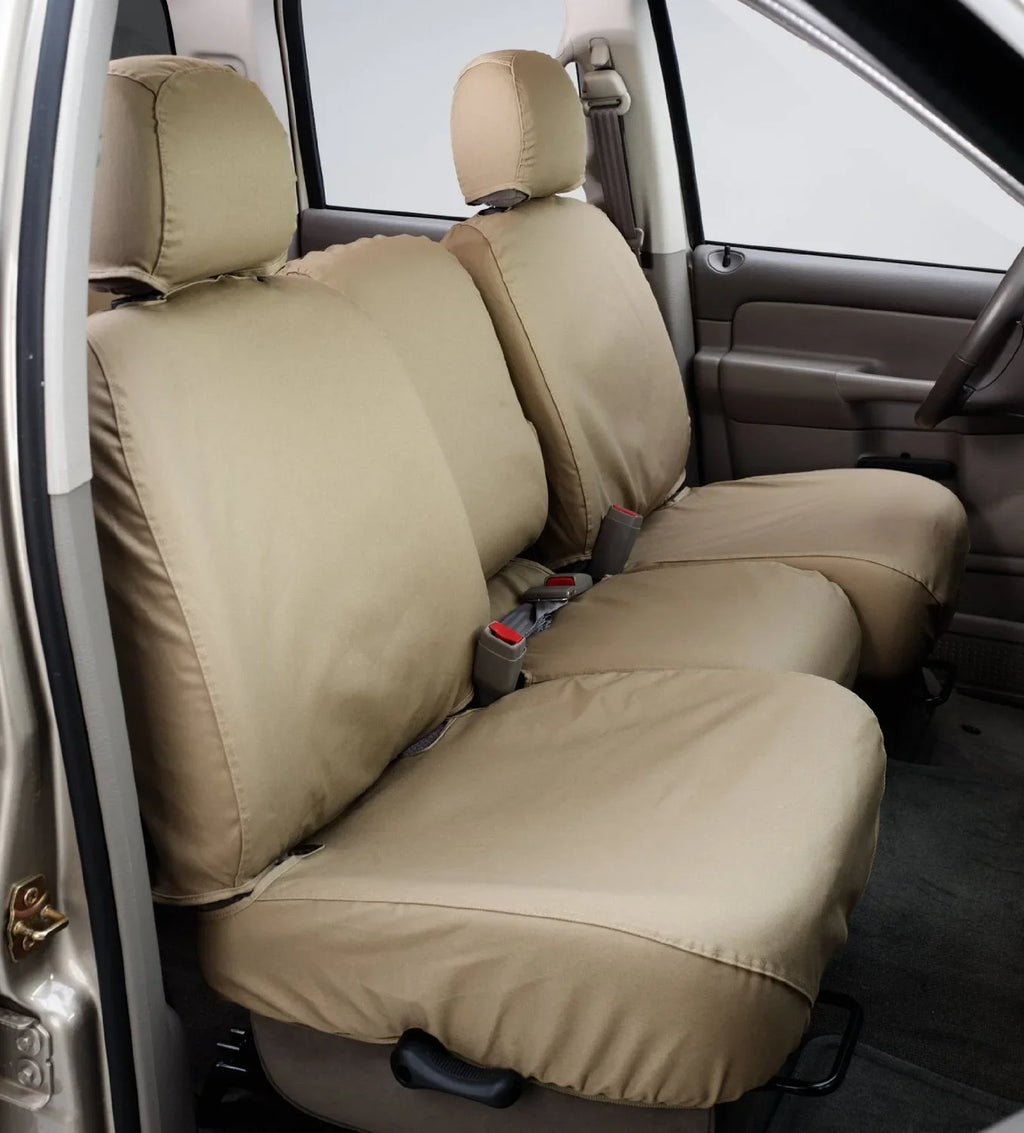 Covers Black select: Bench SeatSaver - Fits Front Fabric, Custom-Fit Charcoal 2001-2003 FORD Covercraft Polycotton Seat F150