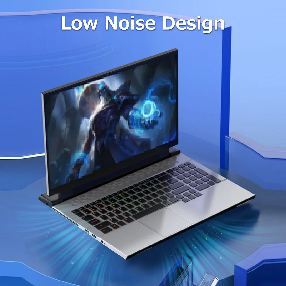 Laptops Cooling Laptop Arealer Two Below Base Low USB Portable 14 Single Ports inch Design Noise Cooler Laptop Fan Support