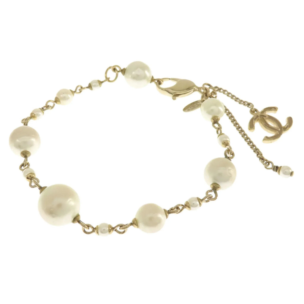 Bracelet Faux Women Coco for Pre-Owned (Good) CHANEL Pearl Mark