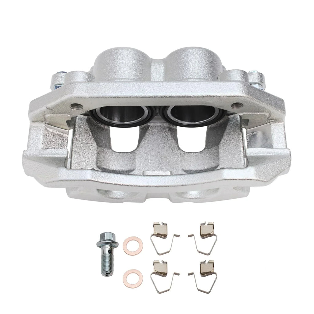 Brake Calipers 06-08 2pc 1500, Disc Raider, 2008 Brake 2 2005-2008 2009 Calipers - Dakota, Axle Mitsubishi Front Dodge 2007 Ram 06-09 Detroit 2005 2006 Replacement for