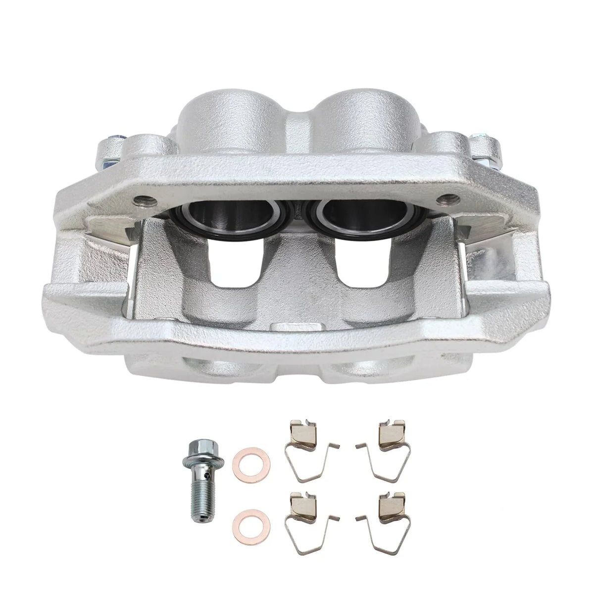 Brake Calipers 06-08 2pc 1500, Disc Raider, 2008 Brake 2 2005-2008 2009 Calipers - Dakota, Axle Mitsubishi Front Dodge 2007 Ram 06-09 Detroit 2005 2006 Replacement for