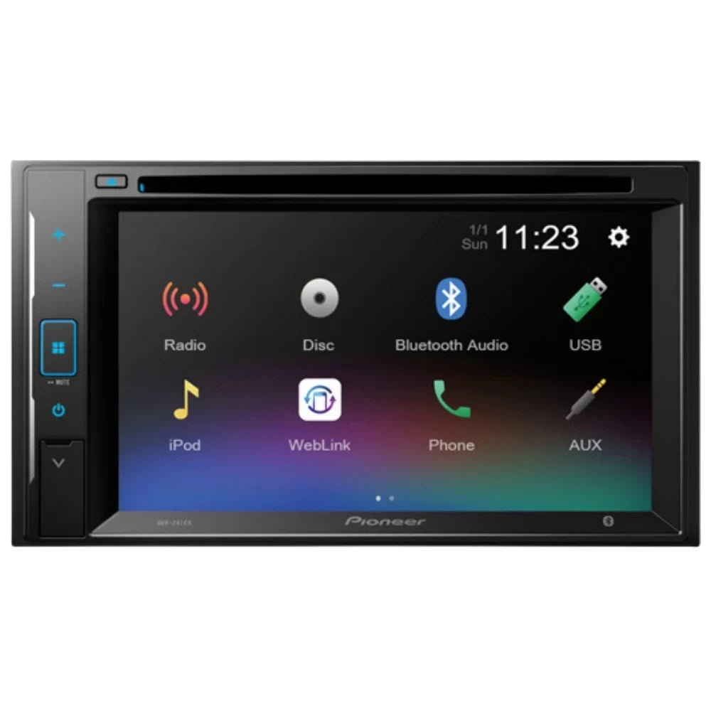 Kit Radio 2004-2008 Mounting Camera, - Installation F-150 Pioneer Bundle Car with - and Multimedia Double DVD Ford KIT395 Backup Kit /Bluetooth Stereo for Touchscreen Din