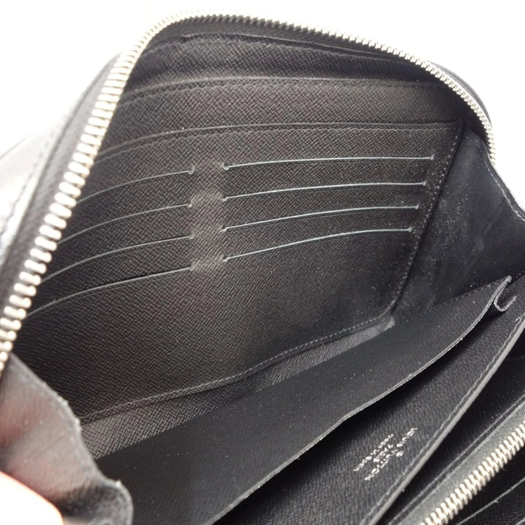 Louis Long Vuitton LOUIS Taiga Wallet 083562 Zippy XL Pre-Owned M42097 (Good) VUITTON Ardoise