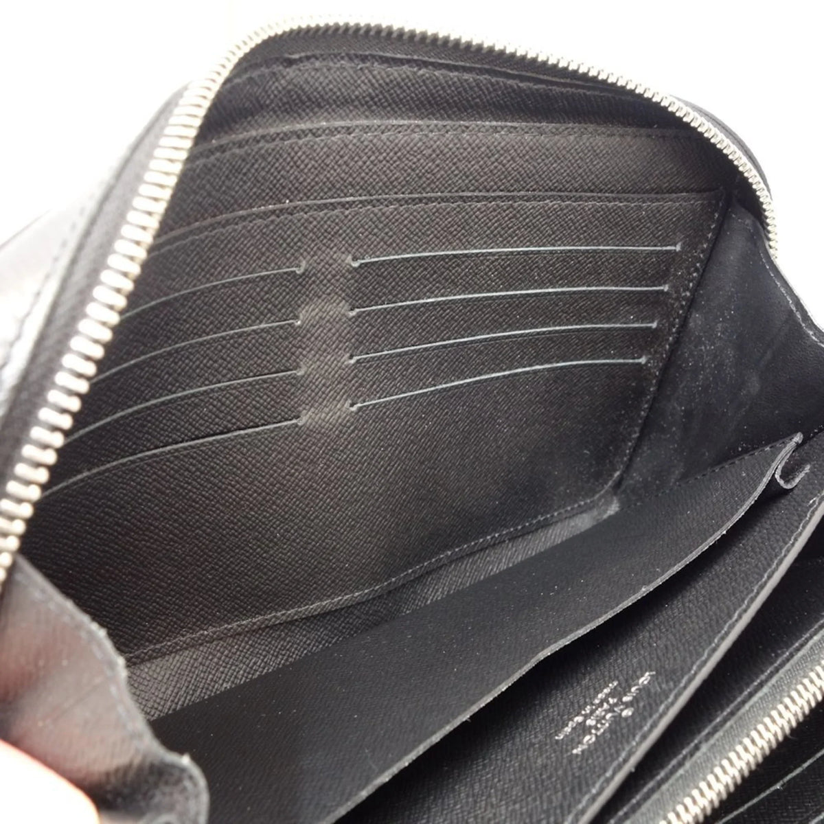 Louis Long Vuitton LOUIS Taiga Wallet 083562 Zippy XL Pre-Owned M42097 (Good) VUITTON Ardoise