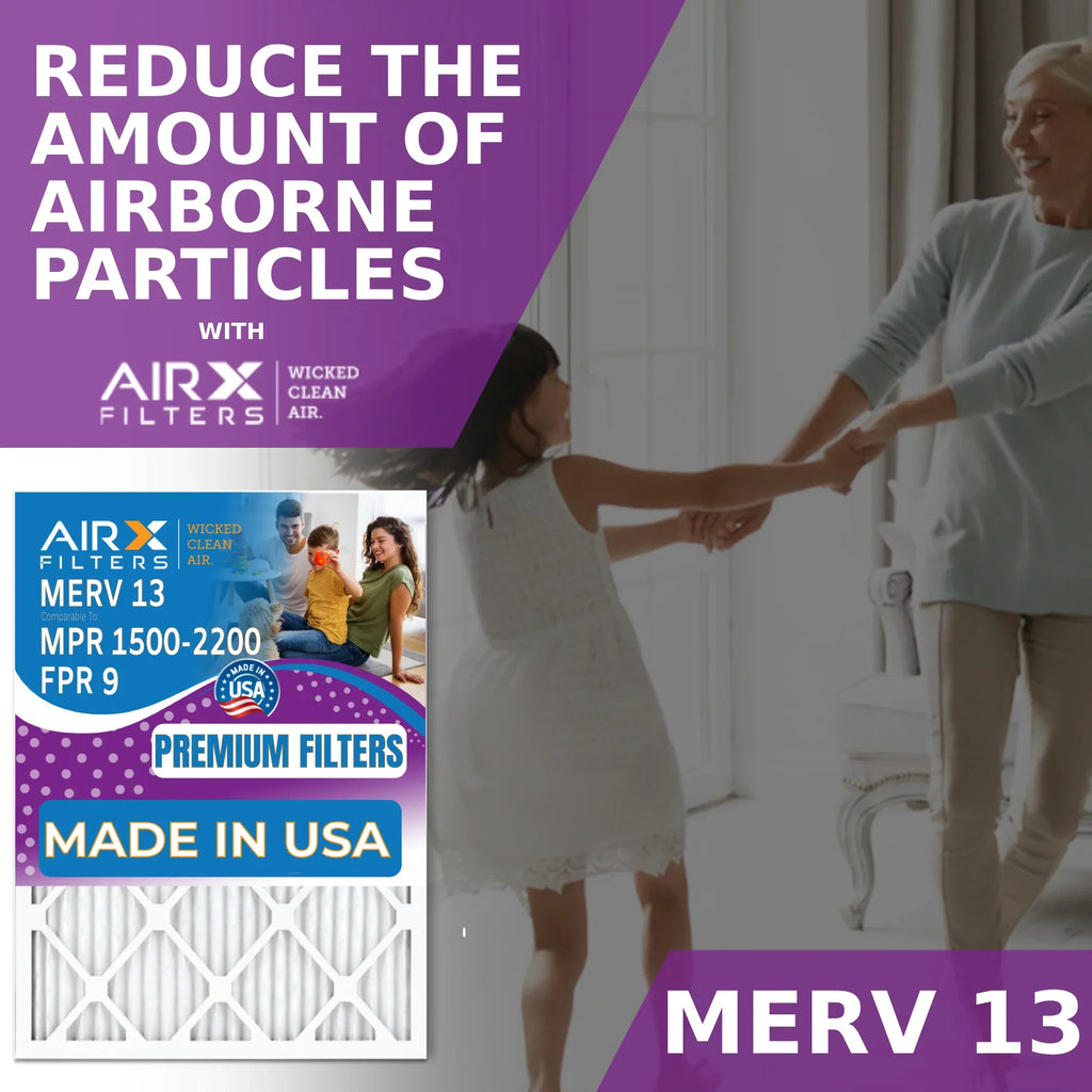 Air 1500 USA 2200 Pleated 9 AIRX by 15x20x2 Conditioner Made 6 Premium Comparable 15x20x2 FILTERS FPR & AIR. - to Filters HVAC CLEAN Electrostatic MPR Filter Filter AC 13 Air MERV WICKED Pack Furnace