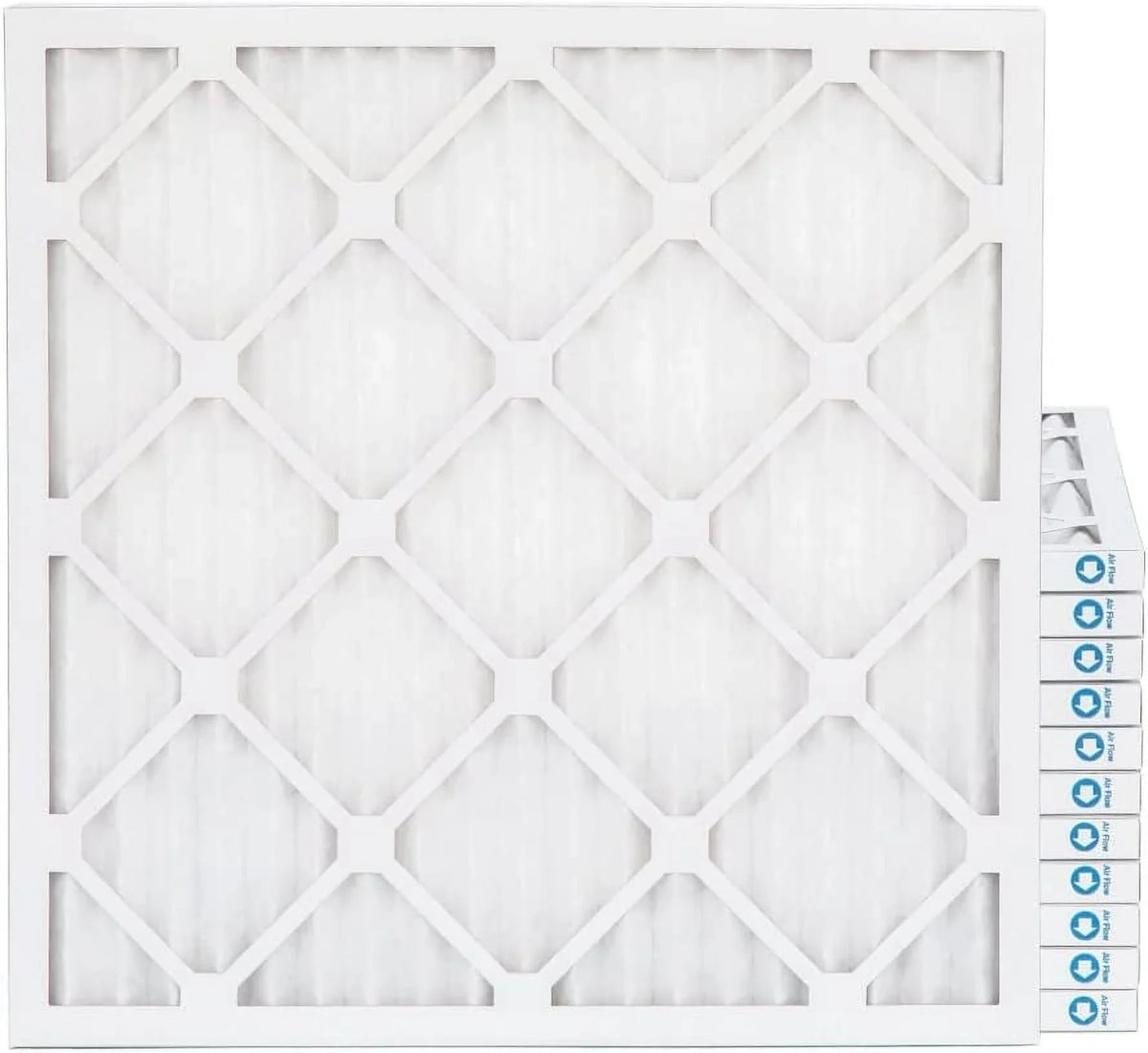 20-1/2 12. Inch 1 21X21x1 Air HV Size:20-1/2 Pleated MERV 3/4 Case X Filters. Furne Of 8 Ext X