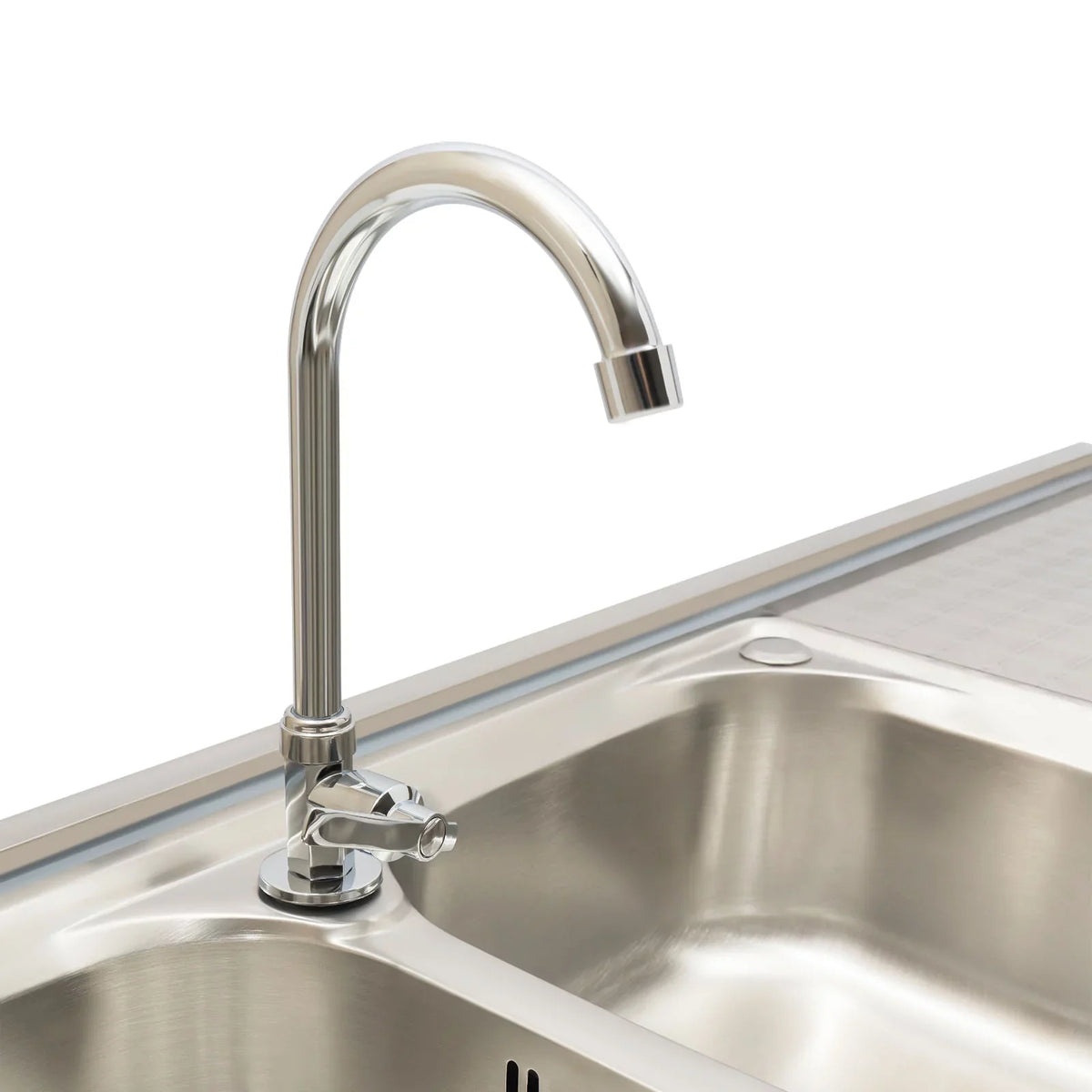 with Double Prep Faucet+Drainpipe Kitchen Stainless Steel Basin Freestanding Bowl Sink Utility & Sink Aiqidi Commercial Restaurant