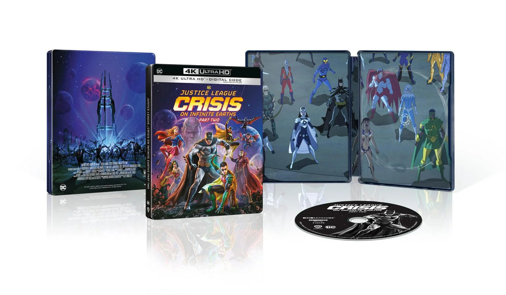 on League: Earths Infinite Edition Digital Part (4K + HD Two Copy) Ultra (Limited Crisis Steelbook) Justice