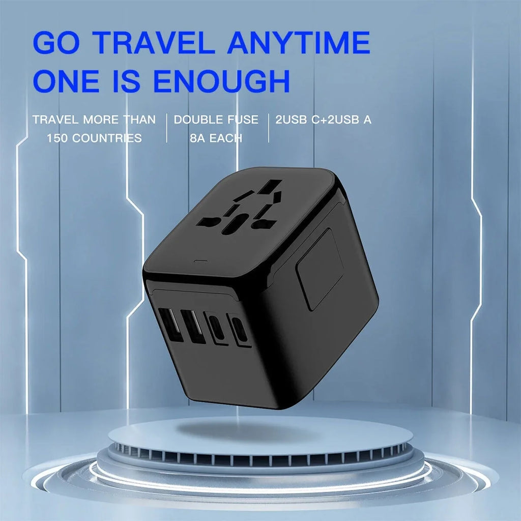 2 Universal Plug USB+2 Power C Travel Outlet USB AICase Adapter Converter International