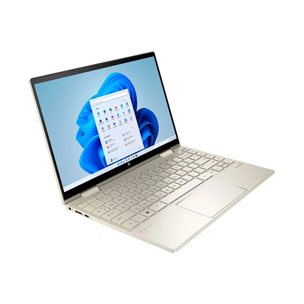 11, 2-in-1 USB Touchscreen Laptop, Card 2021 RAM, SSD, Windows Iris Backlit Envy Webcam, Core Graphics, Xe 32GB Gold, (Beats 13.3" 8GB Keyboard, Intel i5-1135G7 i7-1065g7), HP PCIe FHD X360 1TB