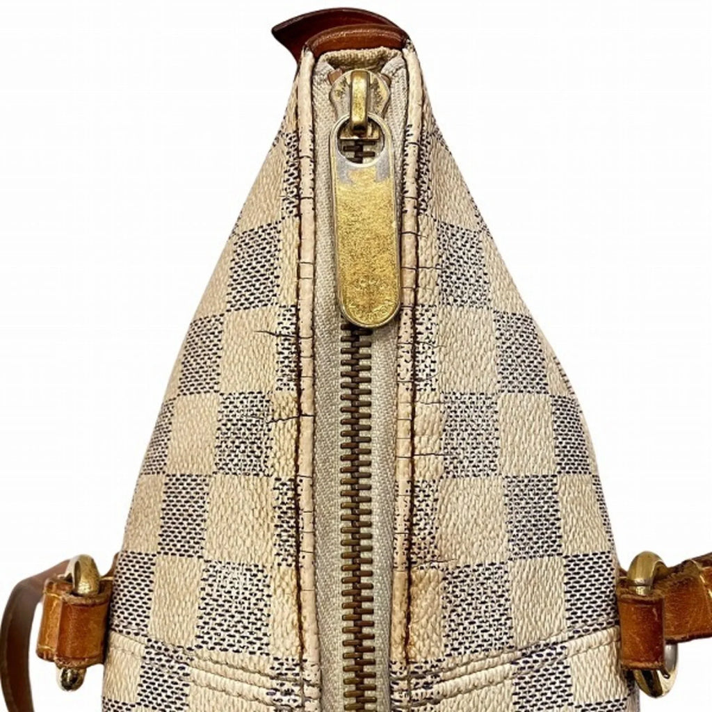 Bag Azur Louis Damier Vuitton (Fair) Tote Pre-Owned N41279 Ladies MM Totally Shoulder
