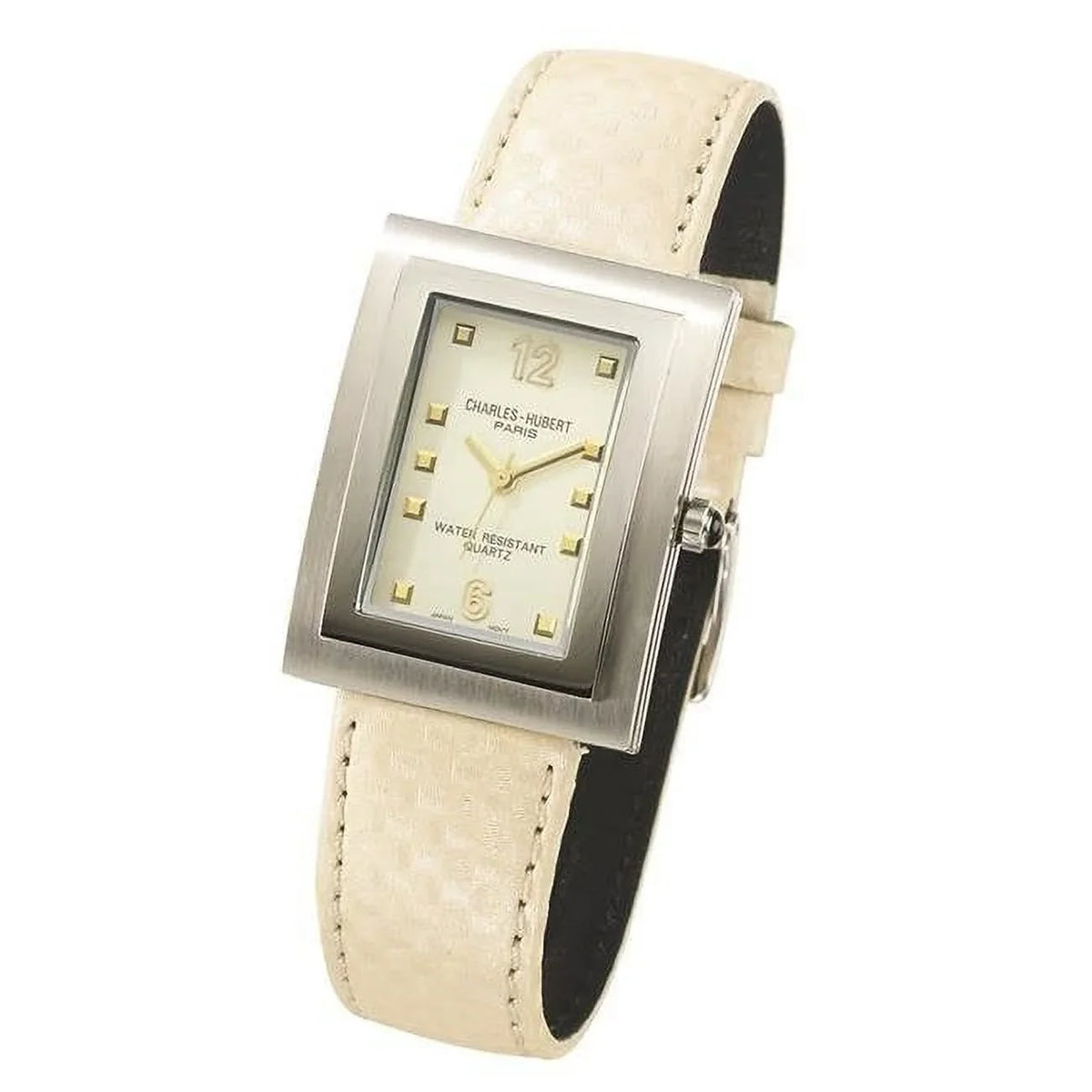 Steel Stainless Paris # Charles-Hubert- Quartz Womens Watch Case