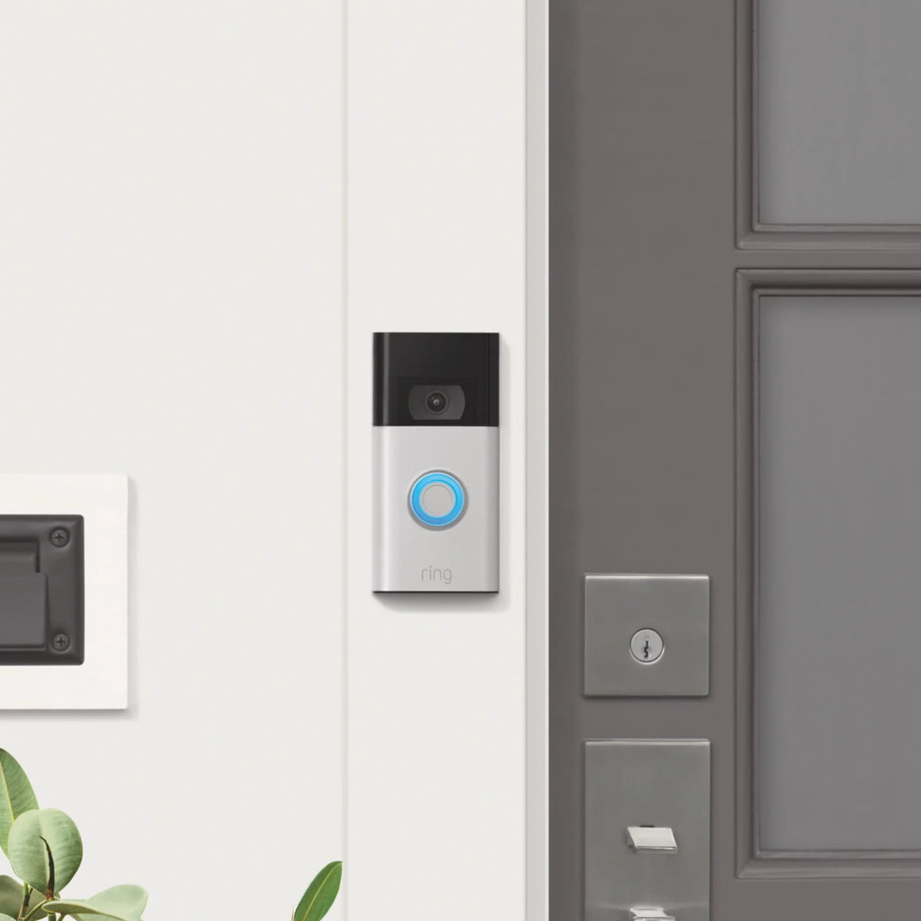 Story Camera, Cleaning Satin Battery in Cloth, or Ring_Video , 6 Doorbell 1080p , Wired Savings
