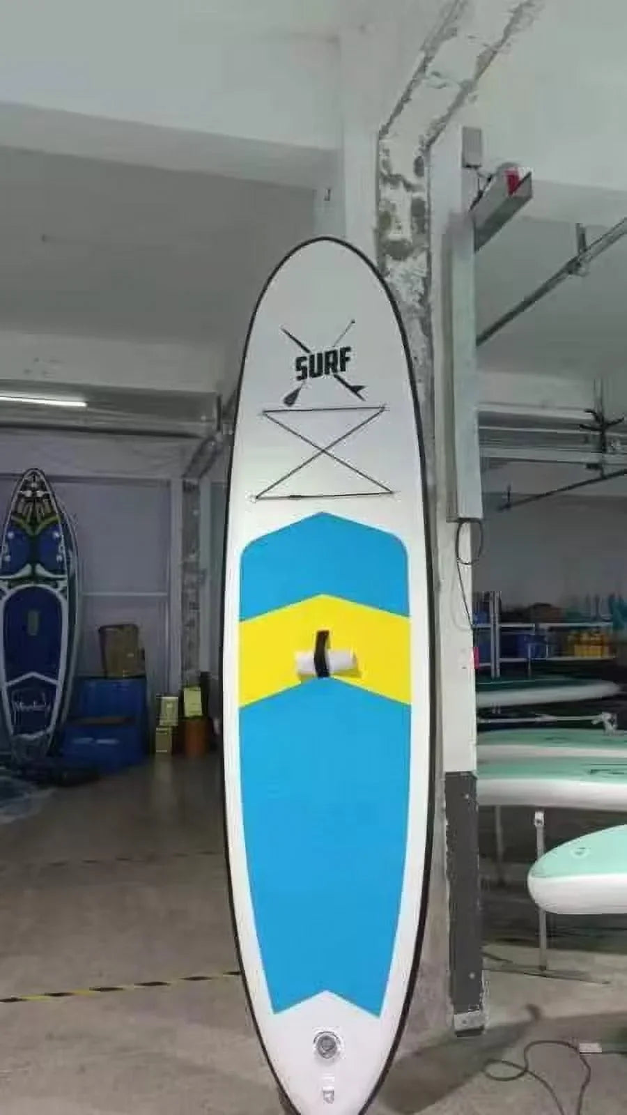 Summer Paddle Inflatable & Youth Adults 120"x30"x6" with Stand for SUP Board Board Up Board Paddle