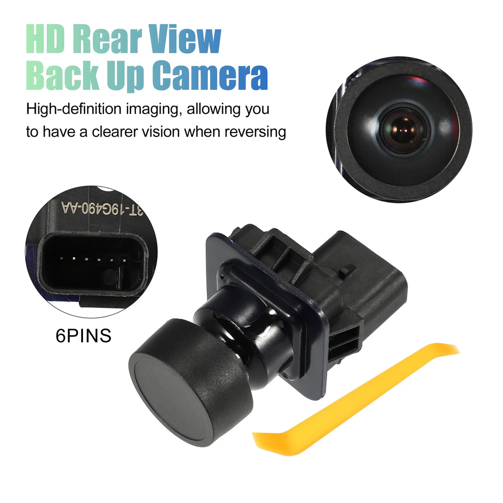 Ford Assist Bar Camera F-150 EL3T-19G490-AA for Rear Park Reverse View Pry Unique Bargains