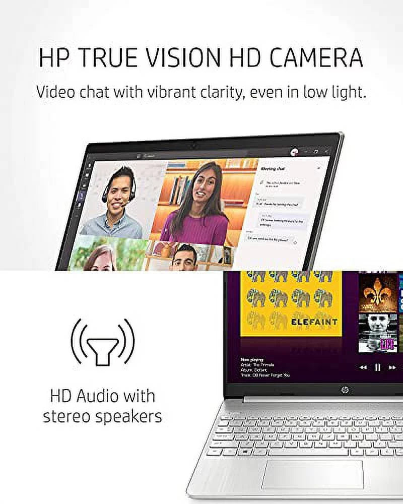 Lightweight, Iris Intel Silver HP HDMI, DDR4 Home, 10 1024GB i7-1065G7), Laptop, Win Fingerprint, Intel RAM, i5-1135G7(Benchmark 2021 Beats FHD Xe, PCIE 32GB Intel Newest 15.6" SSD, Bundle IPS