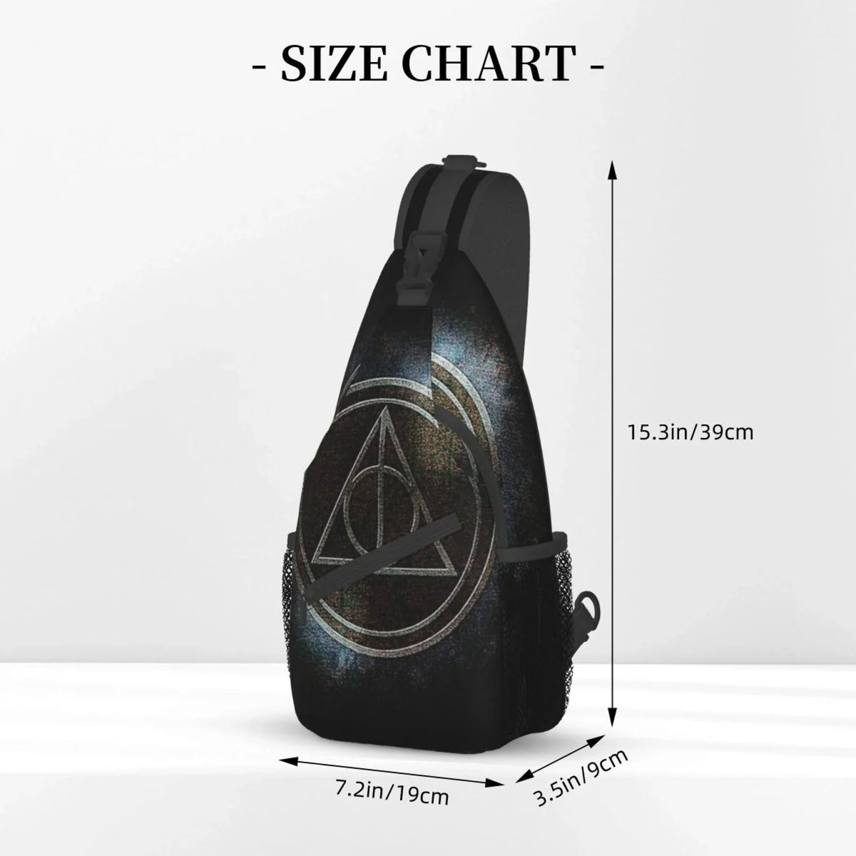 Bags Crossbody Travel Women For Chest Deathly Hallows Bag Potter Sling Harry Backpack Teen Men Diagonally Daypack Adults