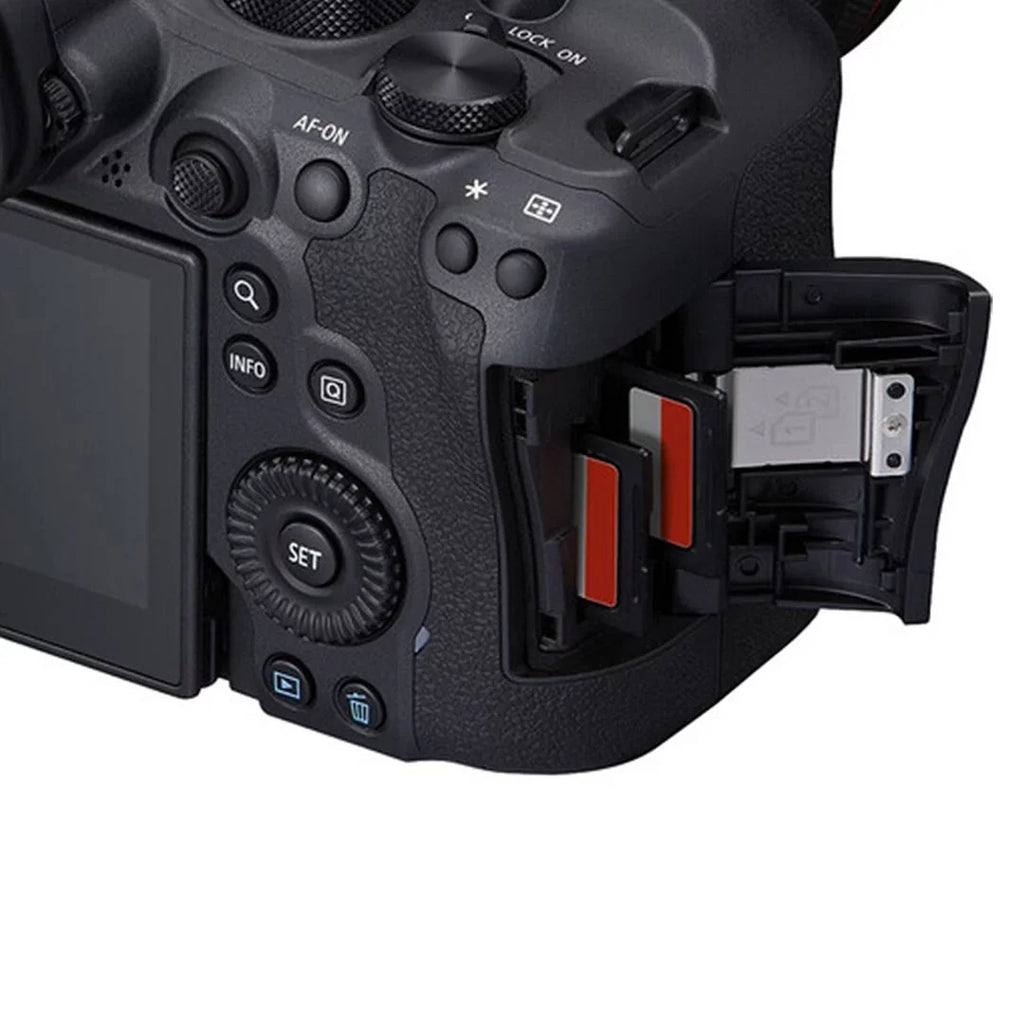 SanDisk ZeeTech 75-300mm Mark LED + Mount + Mirrorless Lens Card Accessory Memory + Canon + Camera RF + Case EF 24-105mm R6 + II 32GB with EOS 2 Adapter Flash Pack