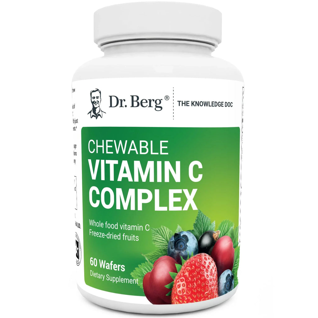 Complex Vitamin Vitamin - Real 60 Wafers Chewable Chewable C Berries, Berg from Dr. Tablets C