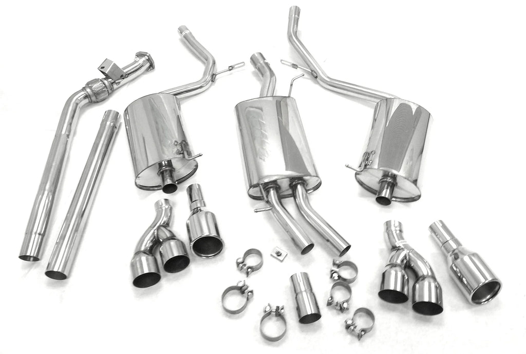 By A4 OBX-RS Audi 2.0L AT For Only Exhaust FWD 2005 S/S 2008 Fitment to Catback