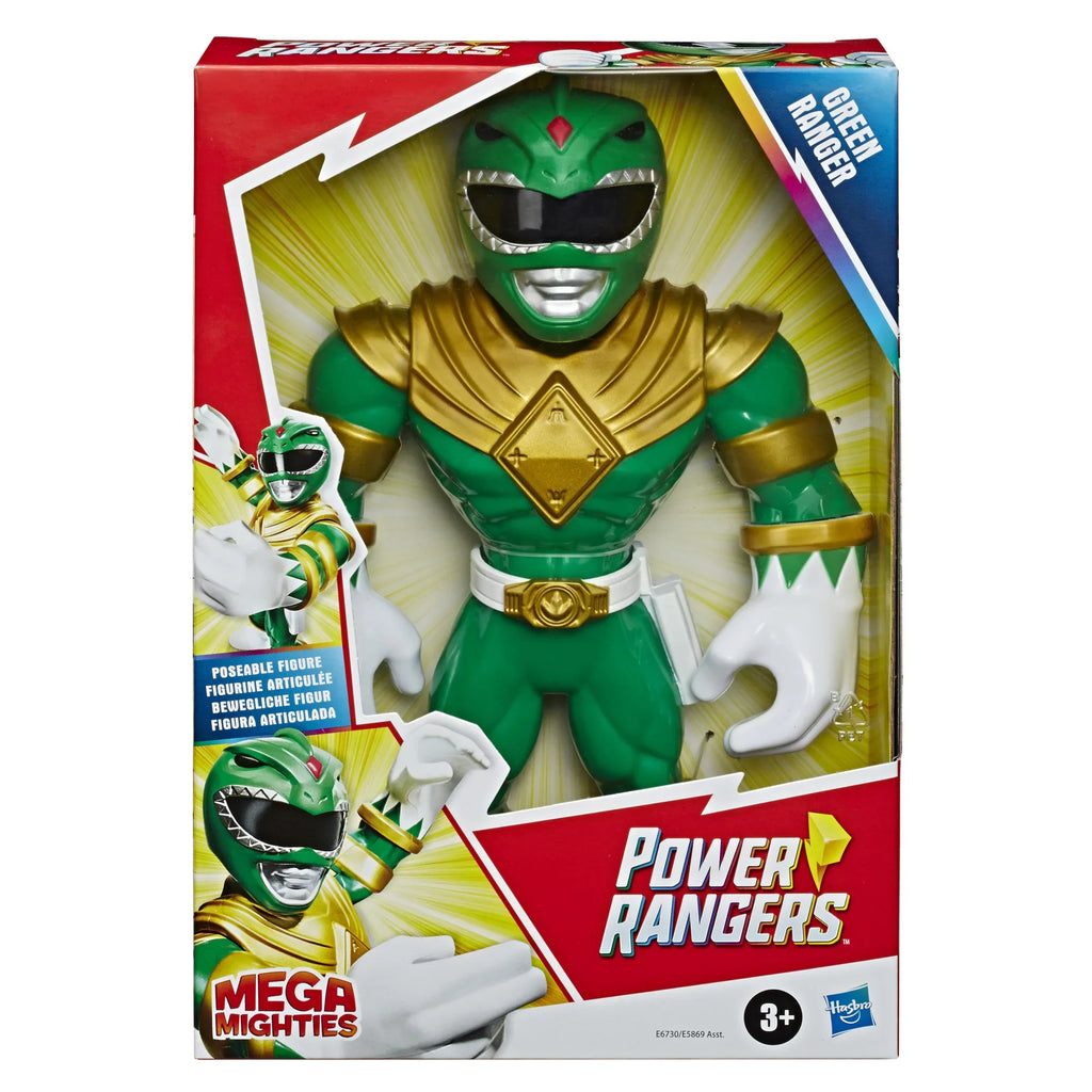 Action Mighties Rangers Green Power Ranger Heroes Playskool Mega Figure