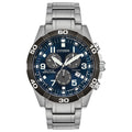 Men's Chronograph Citizen Eco-Drive Perpetual Titanium Calendar Watch BL5558-58L