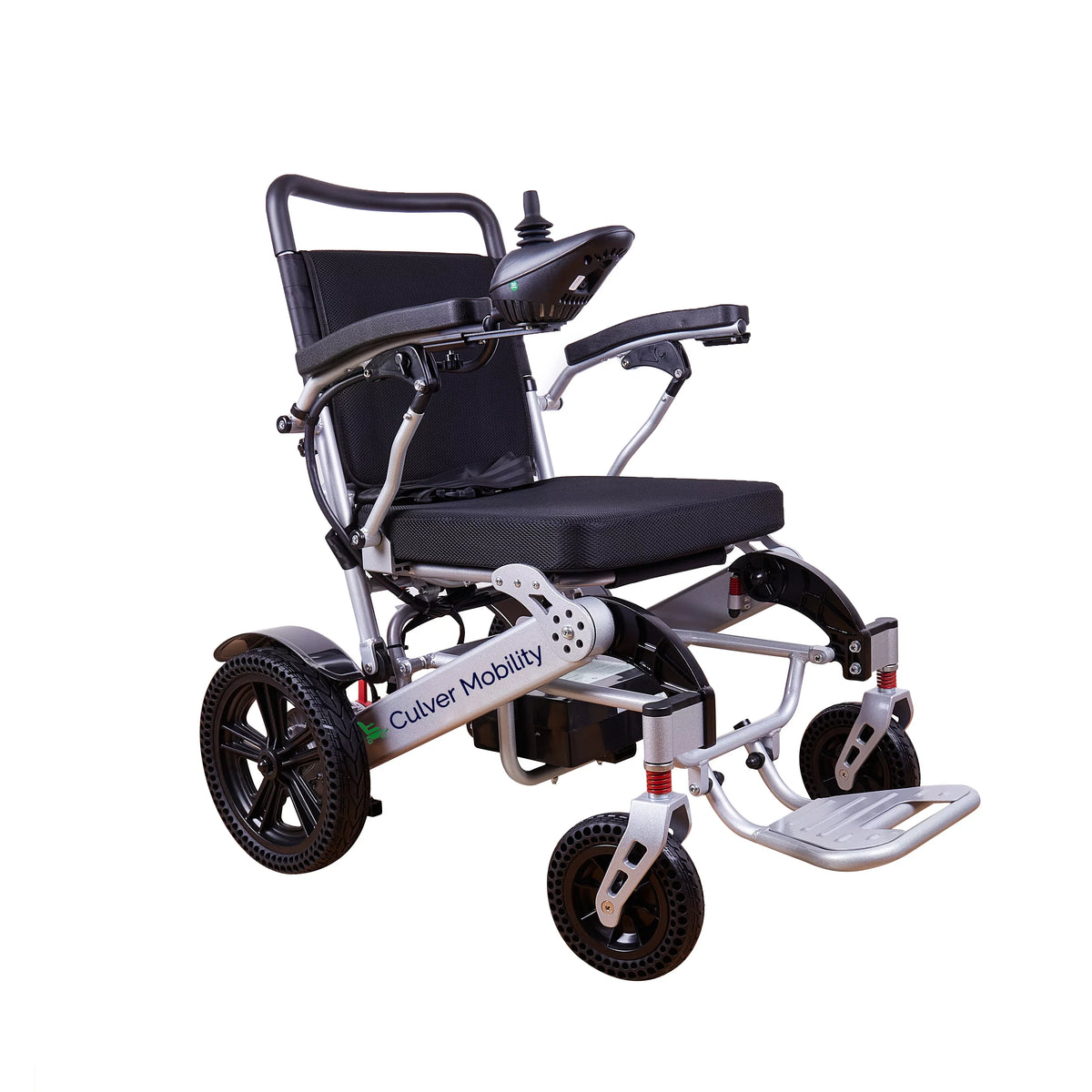 Lightweight - Alton Foldable Power - miles - SILVER Wheelchairs Exclusive 500W 20 and Mobility Electric 360lbs -