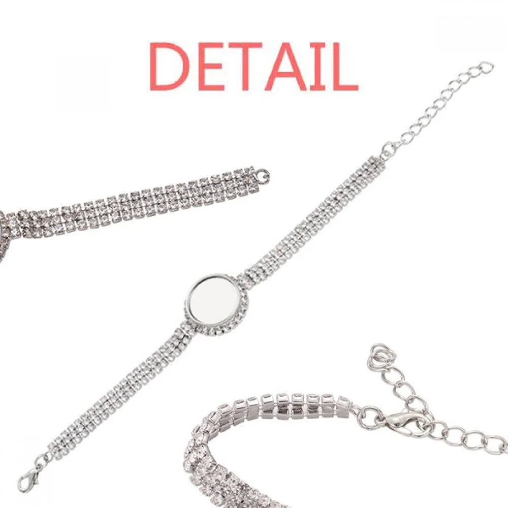Emblem Bracelet Cape Verde Country Diamond Tennis Chain Jewelry National Anklet