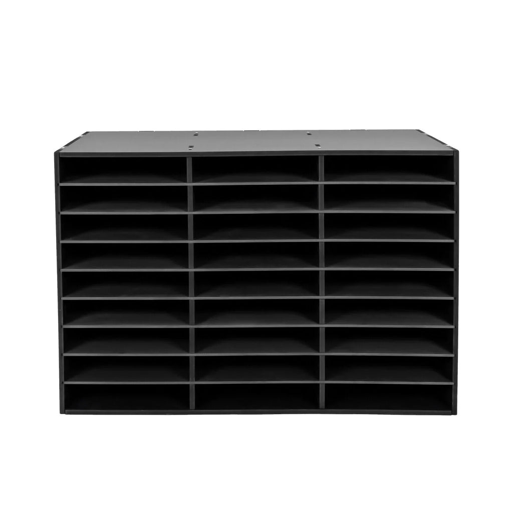 Literature 27 Slots Holder Design Sorter Organizer File Paper Storage Mail Open