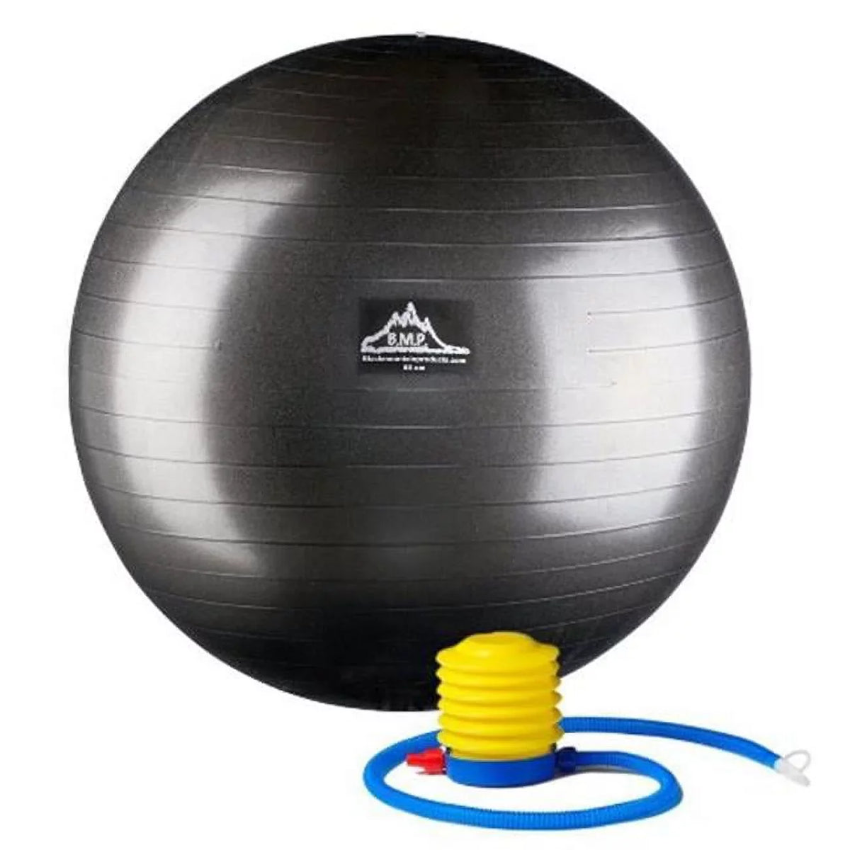 55 Professional Stability Mountain cm. Black Black Products Ball, Grade Exercise