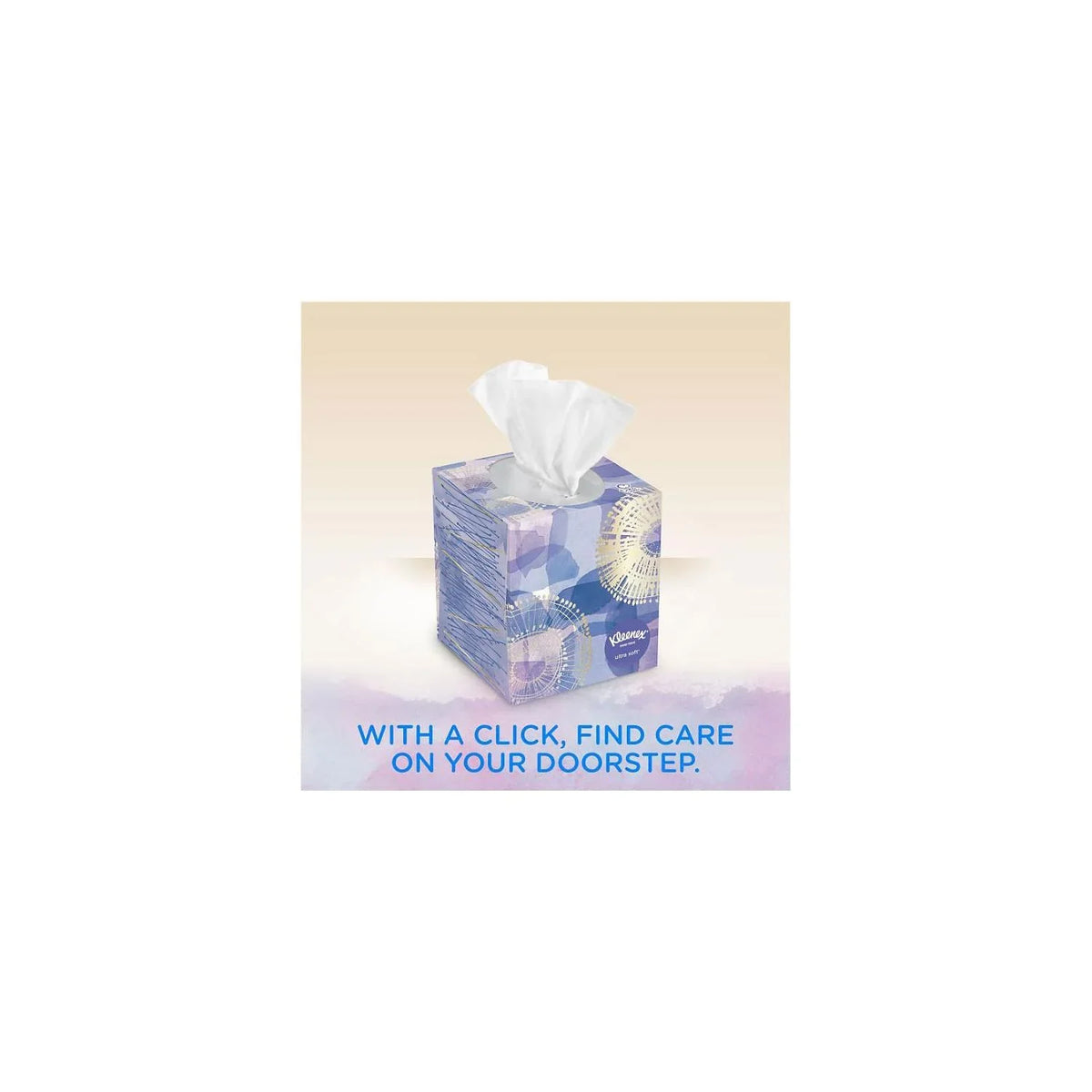 Kleenex tissues) Boxes Cube Pack, - Soft Facial (12 65 Tissues Ultra