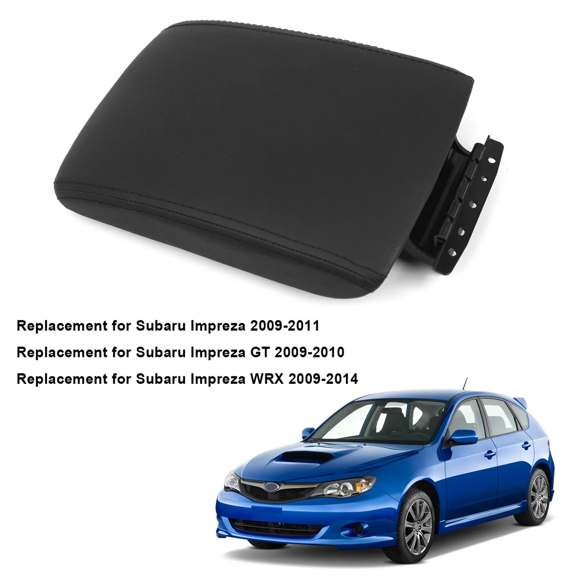 Car Eryue Compartment Eryue Cover Car Compartment Car Wrx Cover cover,Center glove GoolRC Console Leather 2009-2014 Huiop Auto Cover compartment Subaru Center Buzhi Lid Center