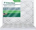 Filterbuy Furnace MERV AC Filters Pleated (3-Pack) 16x21x1 13 Air HVAC