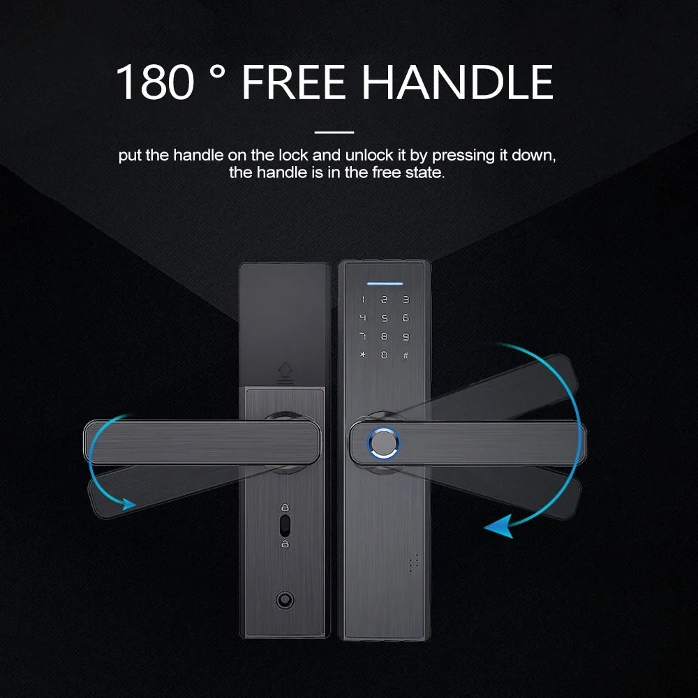 Irfora Lock,Door Fesjoy Wifi Keyless Buzhi Lock Door Door Locks Intelligent App