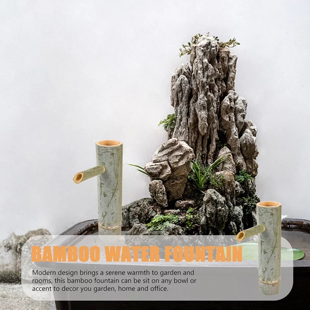 Home Office for Zen Fountain Bamboo or Waterfall Qumonin