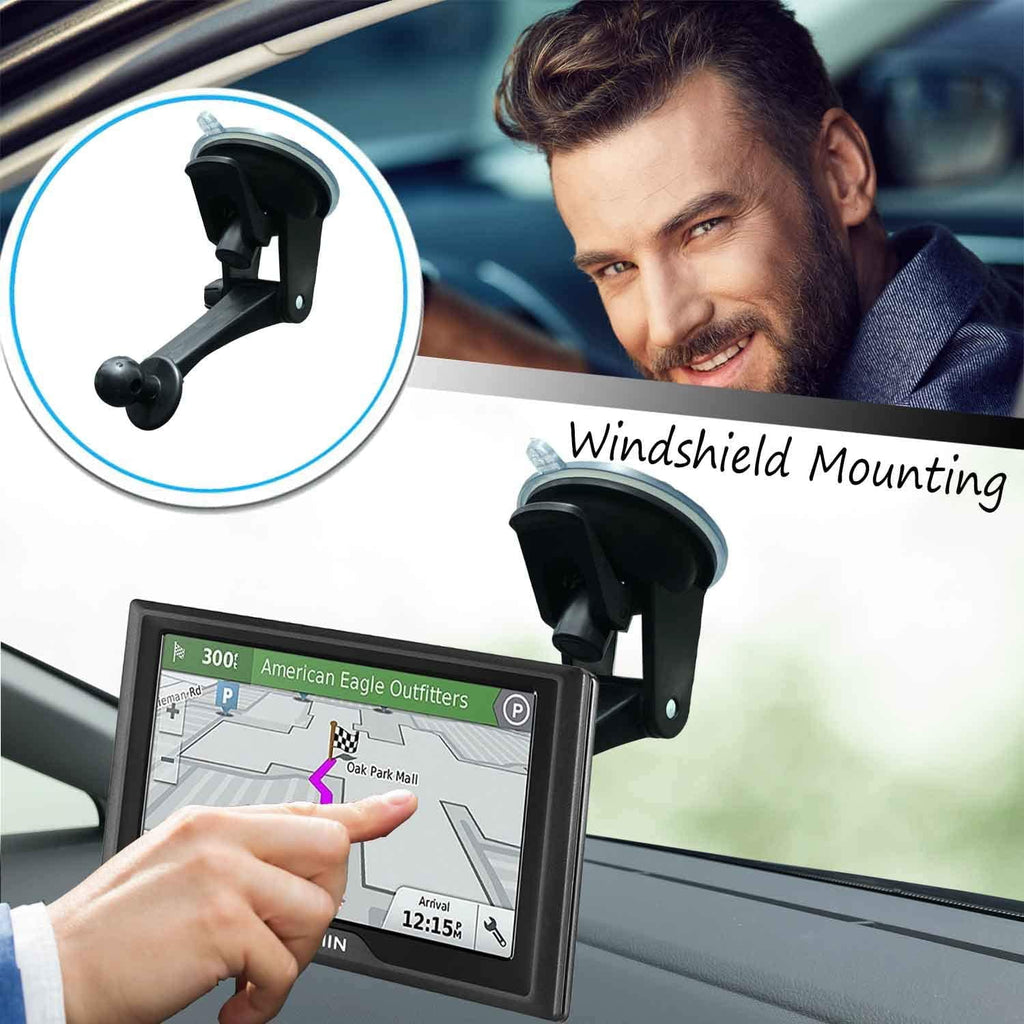 Window Windshield Garmin Nuvi Dezl - | Holder RV Dash GPS for Car Mount for GPS Garmin Dashboard Mount