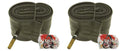 Bike 48mm x 2.75/3.00/3.25 Two Tube Schrader/Valve. 27.5 Standard