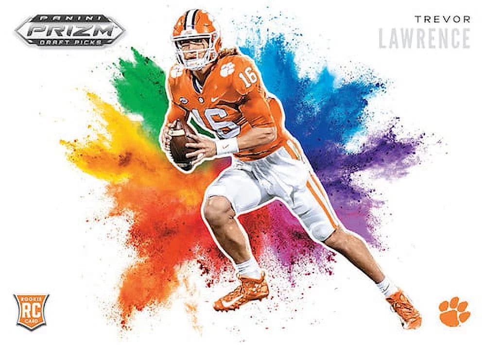 2021 Football Picks Autograph Panini Draft Cards Prizm Cards- Collegiate 60 +1 Trading