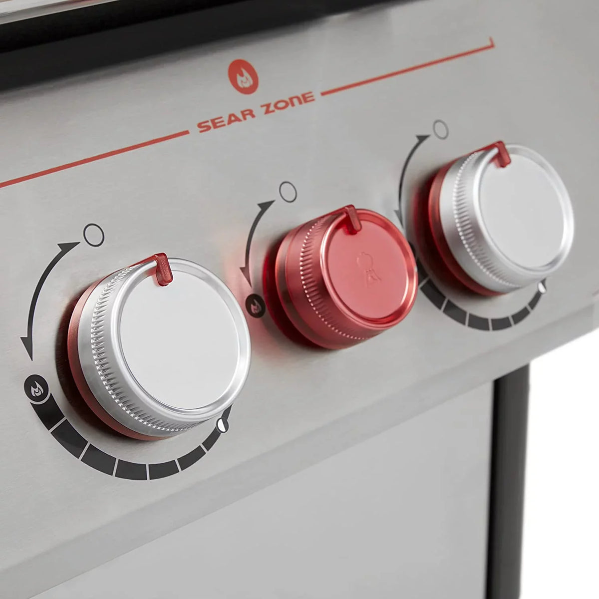 Genesis Weber Technology Stainless Natural Smart Smart in Gas SX-325s 3-Burner Grill Steel with