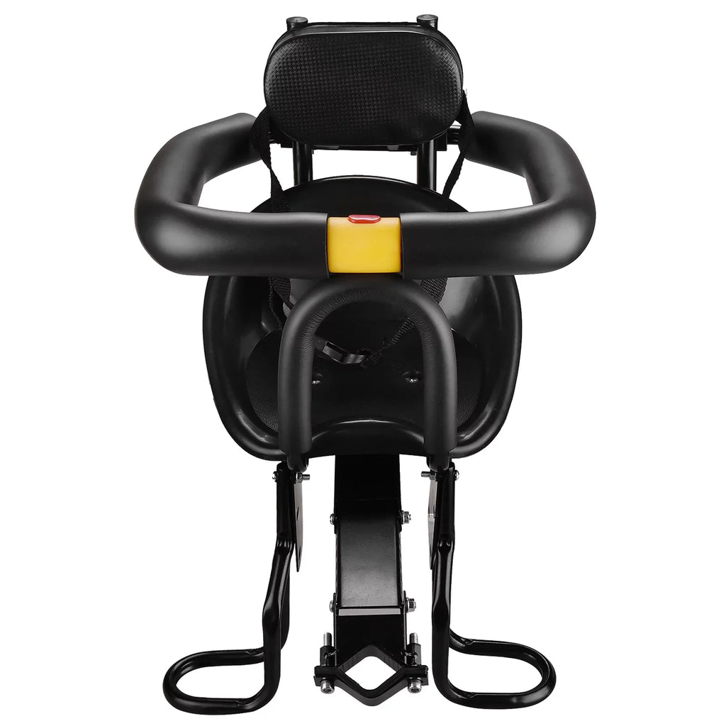 1.11.5in Safety Front with Saddle Rest Compatible Back in Tube Foot Child Caliber Bike Support Bike Seat with Pedals Kids