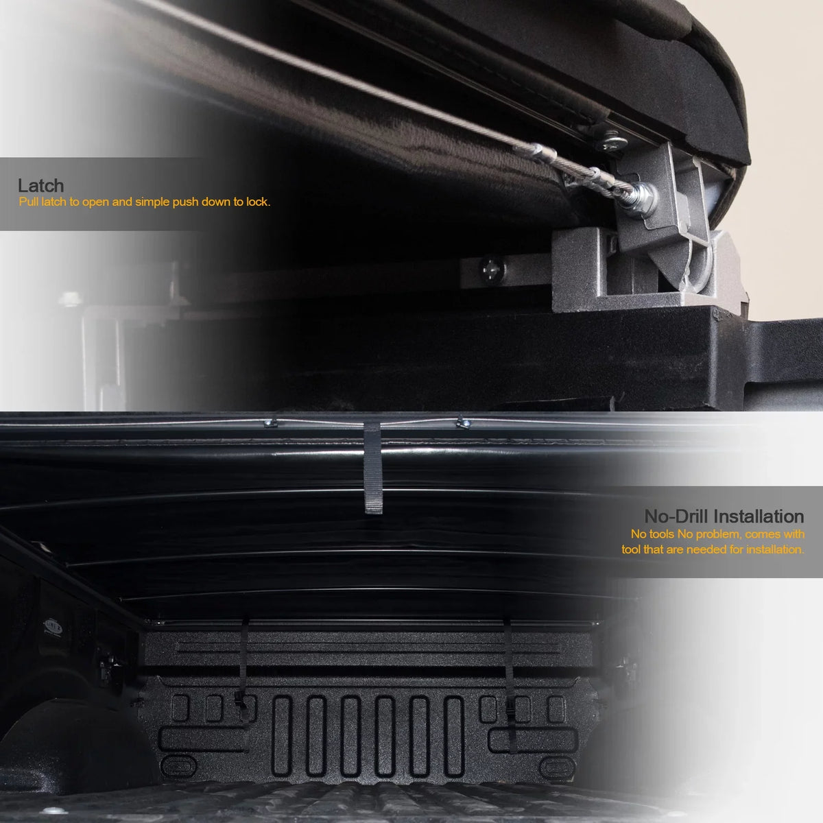 Short Up Feet Style Tonneau 2019-2022 - ( Body ) Lock And 1500 Cover Ram 68.4" Black Stehlen Roll For 5.7 New 733469493334 Bed