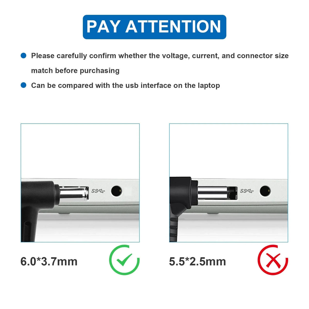TUF Gaming RTX3050 Compatible 180W with AC 9A 20V FX506HC ASUS F15 6.0x3.7mm Charger Adapter SKKSource