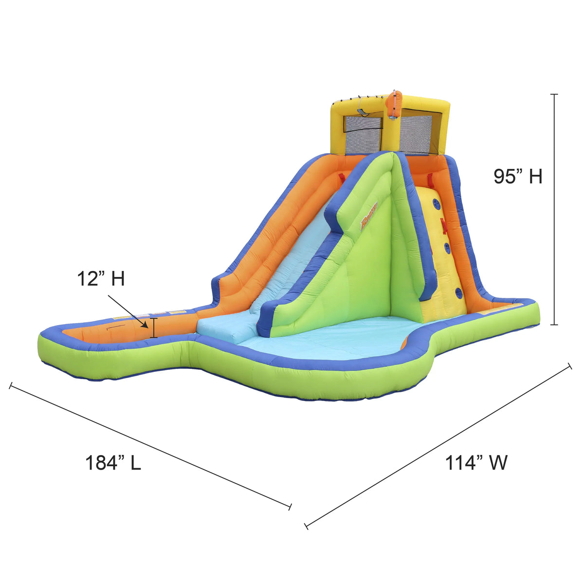 Slide Water 'N Park Banzai Soak Splash Part Inflatable