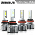 Low Front For Bulbs 1500 Ram Beam LED Headlight White High 2019-2022 9005+H11