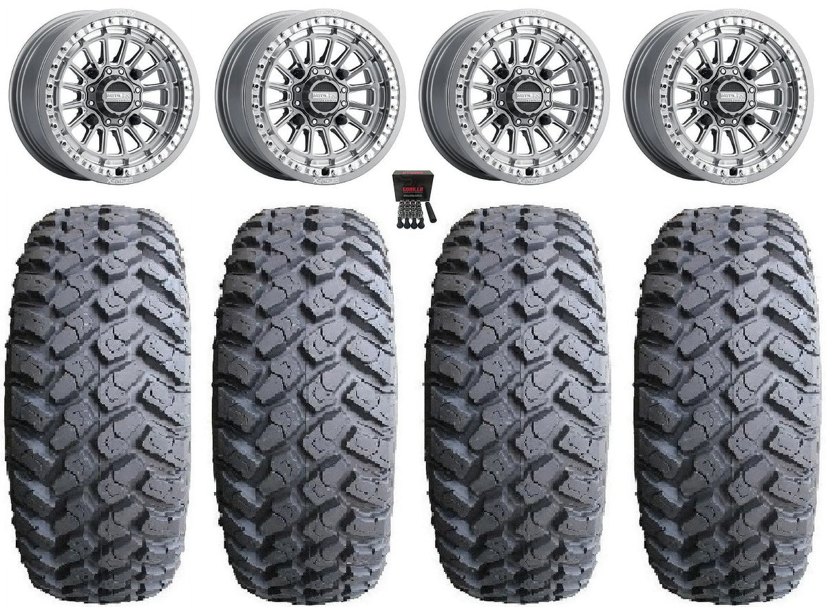 MetalFX X3 MotoHammer CC 15" / Wheels / Maverick Tires Pioneer 1000 Honda Delta Talon Gm Bdlk Can-Am 32"